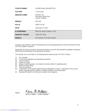 Ritron SPX-200 Maintenance/Repair/Operating Manual