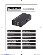 Konig KN-HDMIREP15 User Manual
