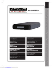 Konig KN-HDMIREP10 User Manual