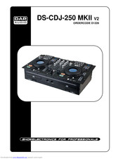 DAPAudio DS-CDJ-250 MKII User Manual