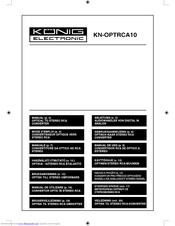 Konig KN-OPTRCA10 User Manual