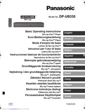 Panasonic DP-UB330 Operating Instructions Manual