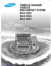 Samsung MAX-VN52 Instruction Manual