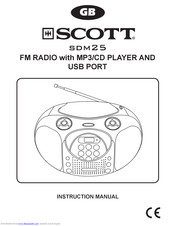 Scott SDM25 Instruction Manual