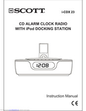 Scott i-CDX 23 Instruction Manual