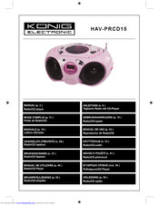 Konig HAV-PRCD15 User Manual
