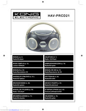 Konig HAV-PRCD21 User Manual