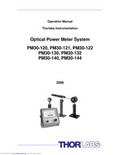 THORLABS PM30-130 Operation Manual