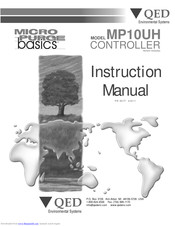 QED MicroPurge basics MP10UH Instruction Manual