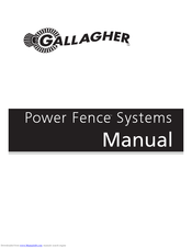 Gallagher Power Fence Manual