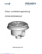 Peraqua Ocean Main Drain M5 Manual