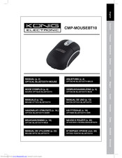 Konig CMP-MOUSEBT10 Manual