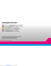 Gear4 AirZone FM User Manual