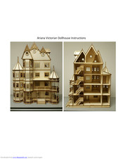 Laser Dollhouse Designs Ariana Victorian Dollhouse Assembly Instructions Manual