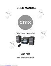 CMX MSC 7320 User Manual