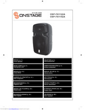 KONIG ONSTAGE OSP-FX1122A User Manual