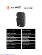 KONIG ONSTAGE OSP-FX1152AX User Manual