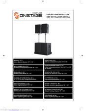 KONIG ONSTAGE OSP-SX118sa User Manual