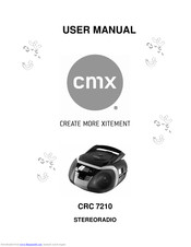 CMX CRC7210 User Manual