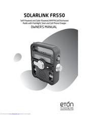 Eton Solarlink FR550 Owner's Manual