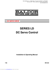 Baldor LD4 Series Installation And Operating Manual