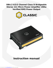 Bassface DB4.3 Instruction Manual