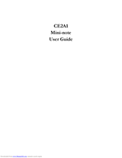 FIC Mini-note CE2A1 User Manual