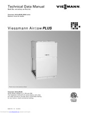 Viessmann AirflowPLUS AH2A-213 Technical Data Manual