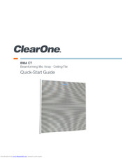 ClearOne BMA CT Quick Start Manual