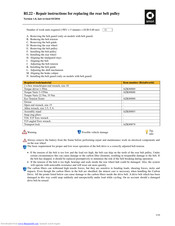 SMART RL22 Repair Instructions