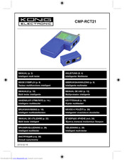 Konig CMP-RCT21 Manual