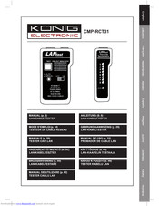 Konig CMP-RCT31 Manual