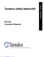 Tantalus XR-3100 Installation Manual