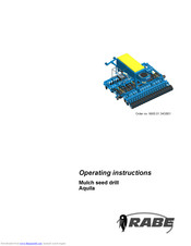 Rabe Aquila Operating Instructions Manual
