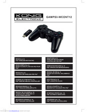 Konig GAMPS3-WCONT12 Manual