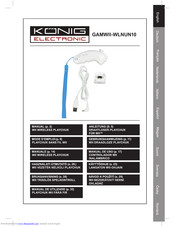 Konig GAMWII-WLNUN10 Manual