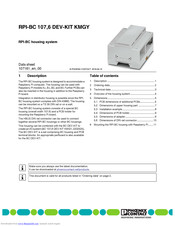 Phoenix Contact RPI-BC Datasheet