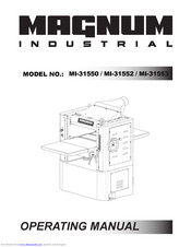 MAGNUM Industrial MI-31552 Operating Manual