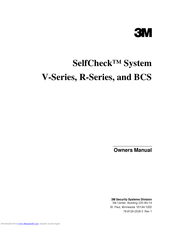 3M SelfCheck System BCS 9410 Owner's Manual