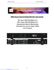 GeoBox G804 User Manual