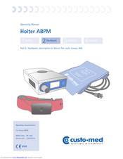 Custo Med Holter ABPM Custo Screen 400 Operating Manual