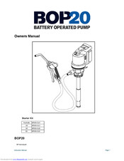 Macnaught BOP20 Owner's Manual