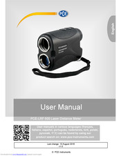 PCE Instruments PCE-LRF 600 User Manual