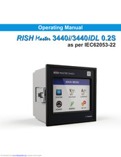 Rishabh Master 3440iDL 0.2SS Operating Manual