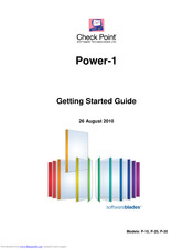 Check Point Power-1 Getting Started Manual
