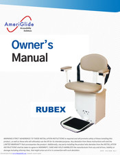 AmeriGlide RUBEX Owner's Manual