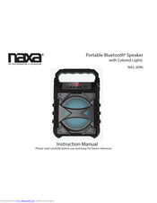 Naxa NAS-3096 Instruction Manual