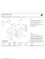 KI WorkZone Series Disassembly Instructions