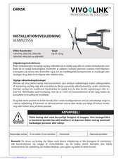 VivoLink VLMW2355A Installation Instructions Manual