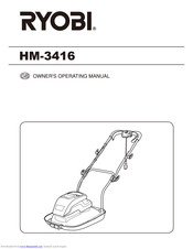 Ryobi HM-3416 Owner's Operating Manual